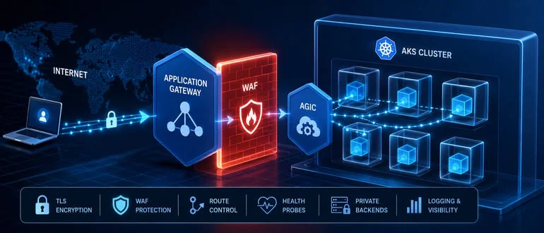Securing Ingress Layers in Azure Kubernetes Service (AKS) for Optimal Traffic Protection